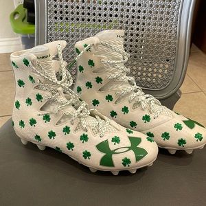 UnderArmour St. Patrick’s Day Cleats size 10